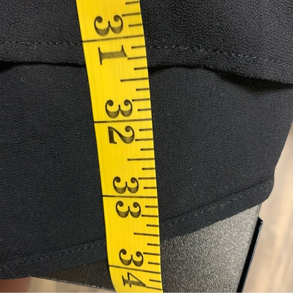 Lulus Shifting Dears Black Long Sleeve Dress  - M - Picture 8 of 9